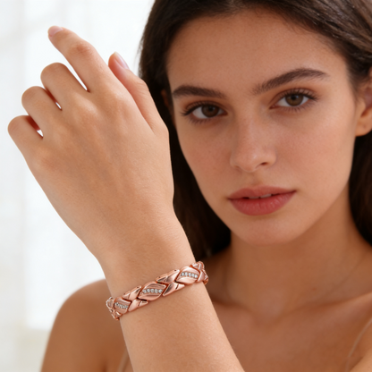 Lóna Umhverfisvænt segularmband úr málmblöndu